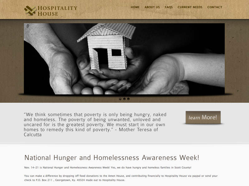 Scott County Hospitality House Website Rice Design :: Scott County Hospitality House Website